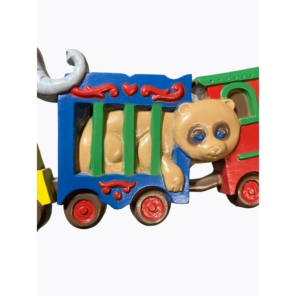 Vintage Burwood Products Circus Train Wall Plaques #3109-1 - Picture 13 of 14